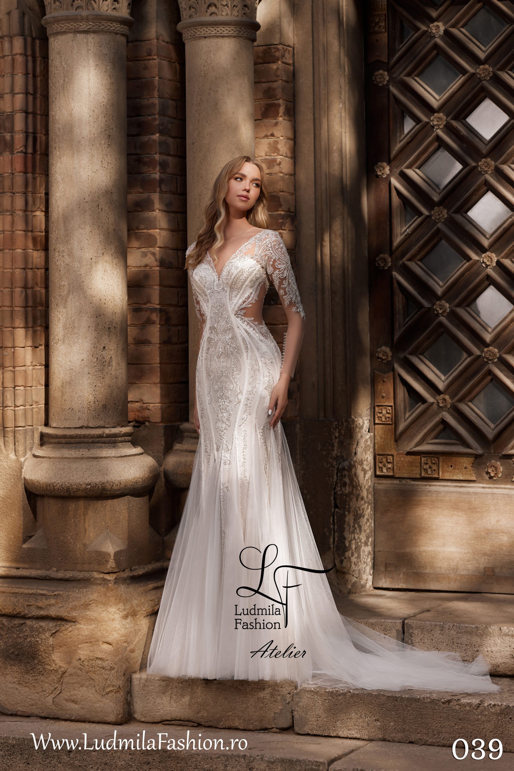 Rochie de mireasă 2025-39 - imagine 3