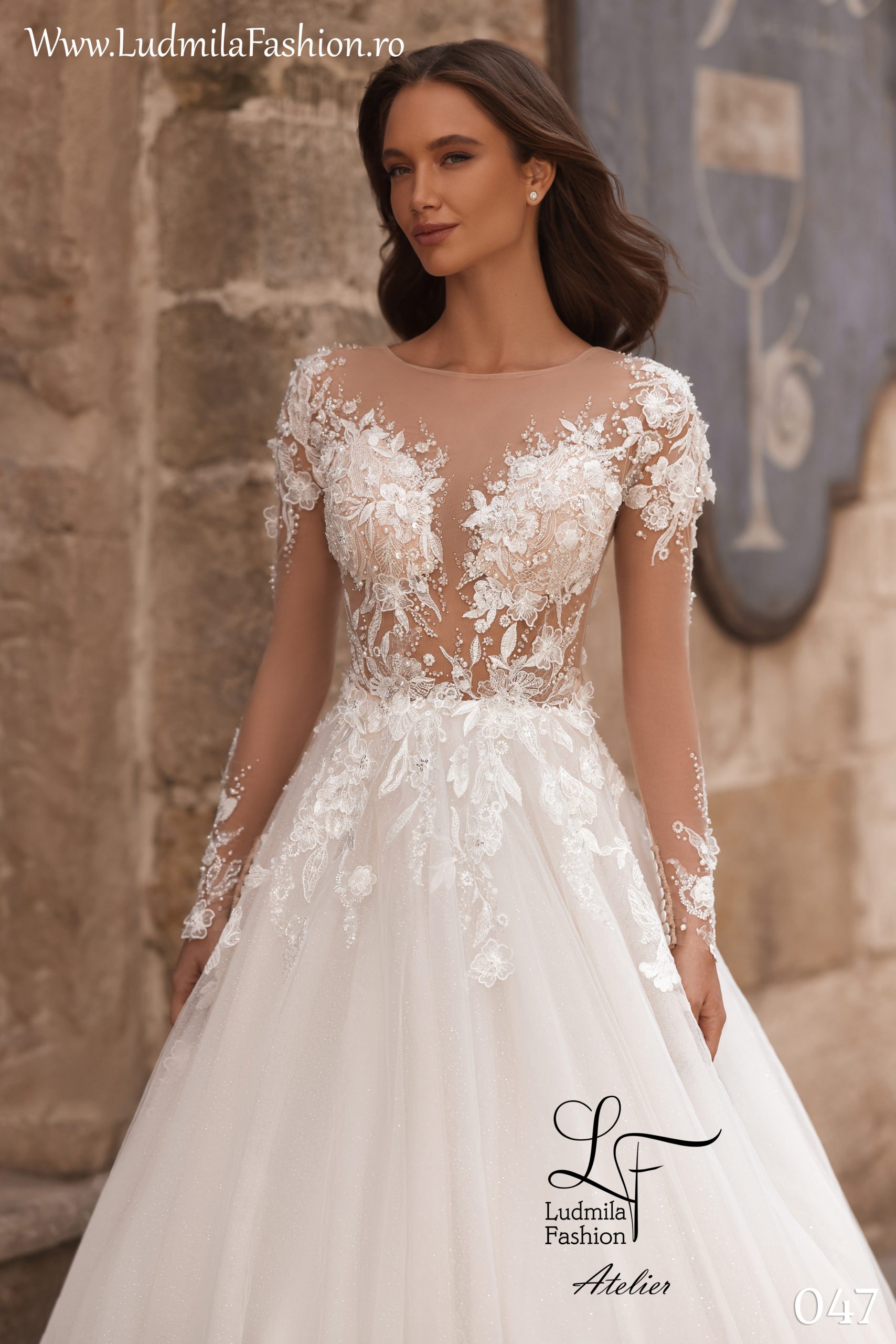 Rochie de mireasă 2025-47 - imagine 3